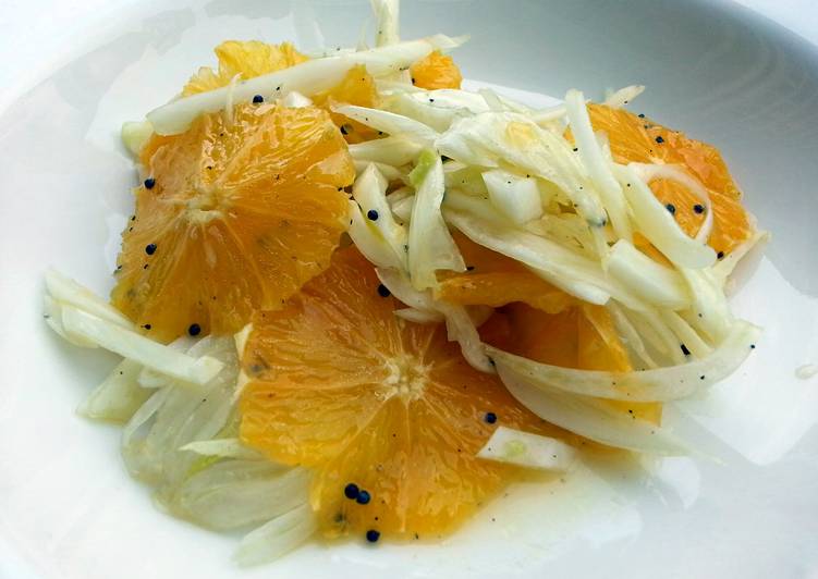 Easiest Way to Make Perfect Fennel And Orange Salad