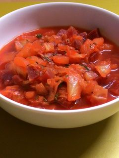 素食羅宋湯 Borscht 的食譜成品照片