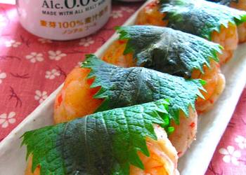 Latest Recipe Shrimp in the Style of Sakura Mochi Delicious Steady