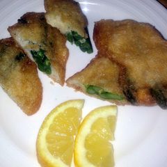 A picture of Sig's German Beans and Asparagus in Jackets.