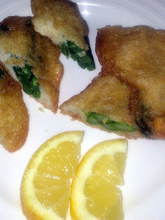 A picture of Sig's German Beans and Asparagus in Jackets.
