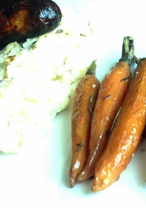 A picture of Bangers n' Mash.