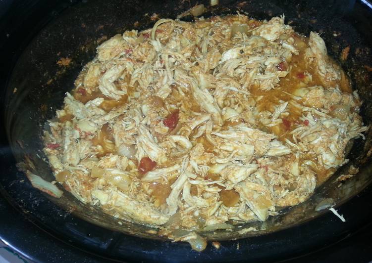 Recipe of Ultimate Crock pot chicken tacos