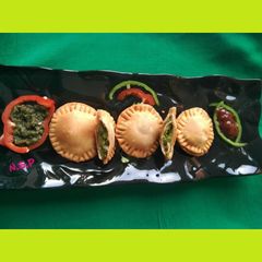 Peas kachori A picture of Peas kachori.