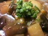 daikon eggplant simmer