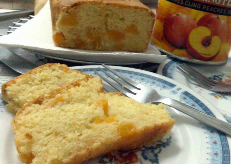 Simple Way to Cook Yummy Easy Peach Pound Cake