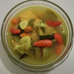 รูปของ Sop ikan asam pedes