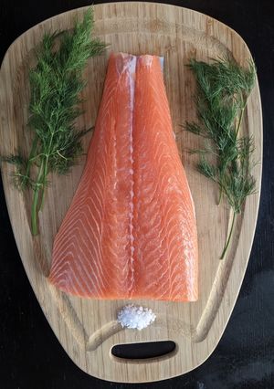 A picture of Oven Salmon.