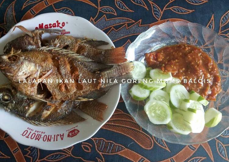 Resep Lalapan ikan nila maknyos Sederhana dan Mudah Dibuat