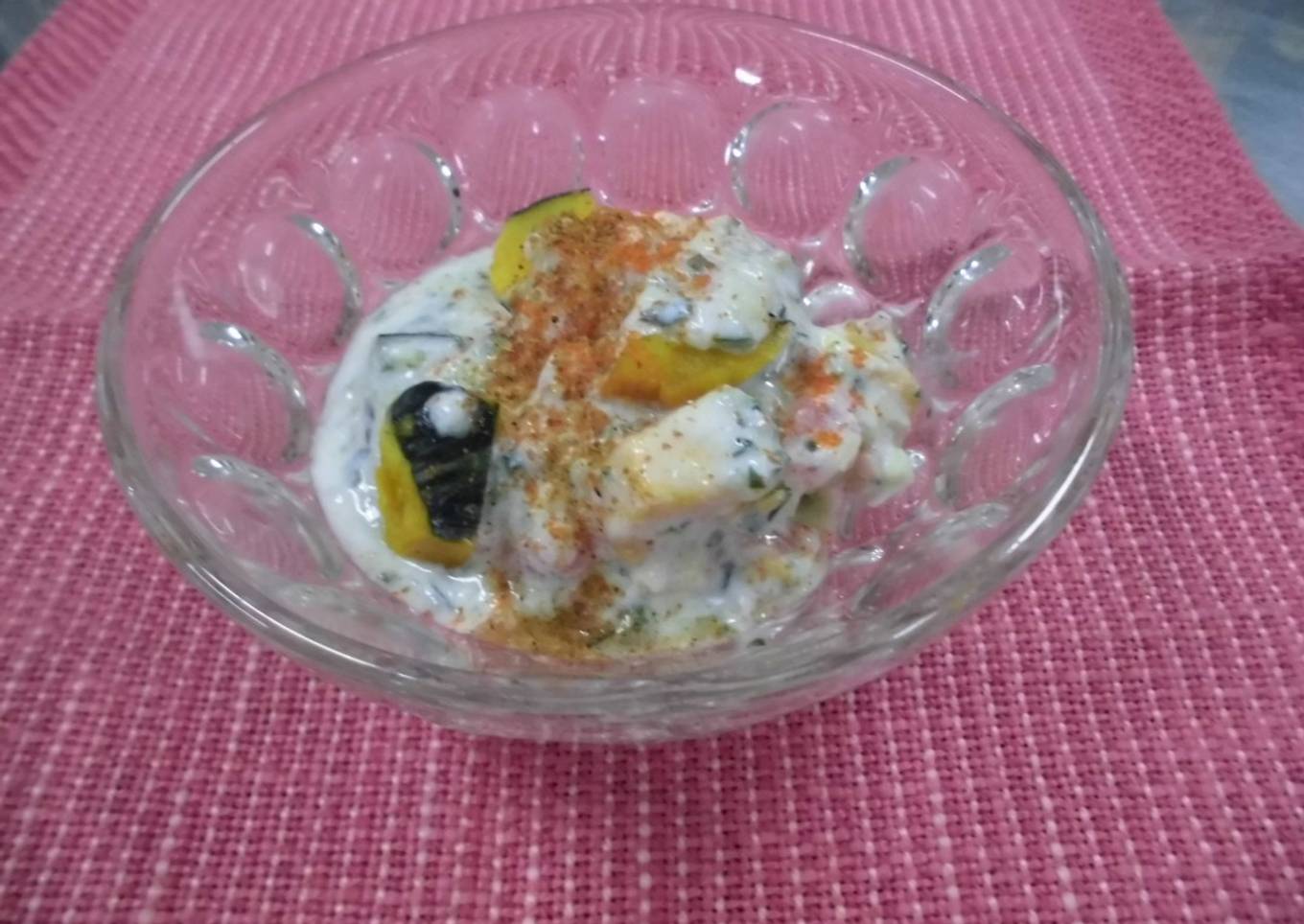 Fijian style yogurt salad