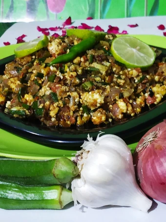 Recipe BhindiBhurji which Delicious