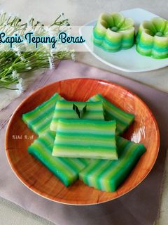 Foto resep Kue Lapis Tepung Beras