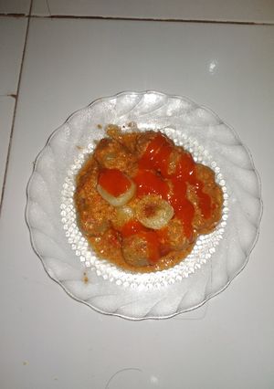 Foto resep Cilok isi kornet😄