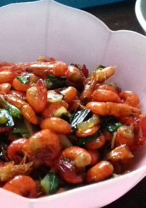 Foto resep Udang Masak Bawang