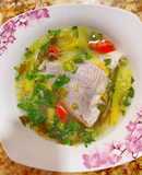 Canh chua thơm, cá diêu hồng