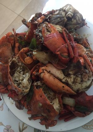 Foto resep Kepiting lada hitam