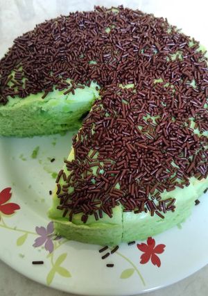 Foto resep Bolu Kukus Pandan