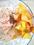 Il filetto al pepe rosa e patate saltate