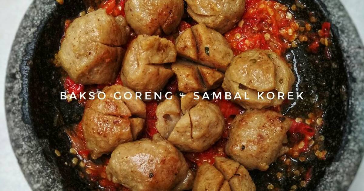 Resep Bakso Goreng Sambal Korek Oleh Maulinasri Cookpad