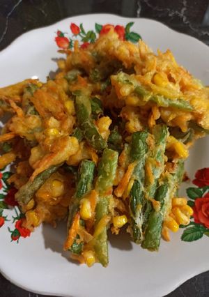 Foto resep Bakwan buncis wortel jagung