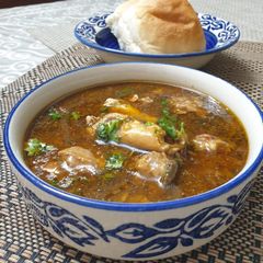 A picture of Paya Soup (Mutton trotters).