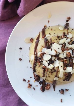 Foto de Pudim Flan de Aveia (saudável)