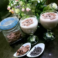 A picture of Chocolate shake.