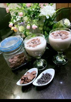 A picture of Chocolate shake.