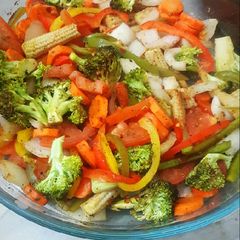 A picture of Rainbow Vegetables.