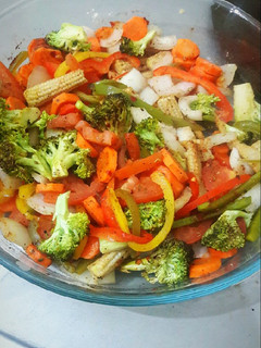A picture of Rainbow Vegetables.