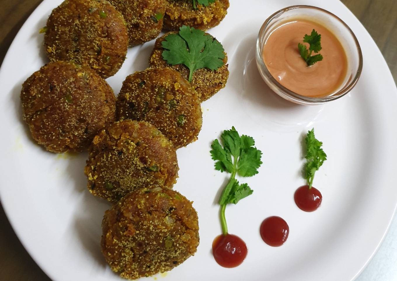 Roti cutlet