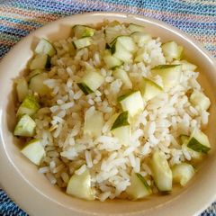 A picture of Cucumber Rice.