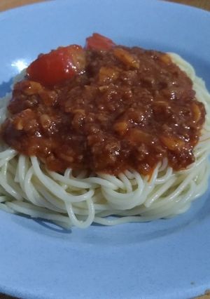 Foto resep Spaghetti Bolognese Simple