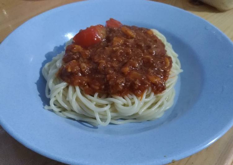 Spaghetti Bolognese Simple