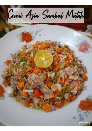 Foto resep Cumi Asin Sambal Matah