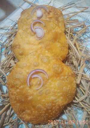 A picture of Jodhpuri pyaz kachori.