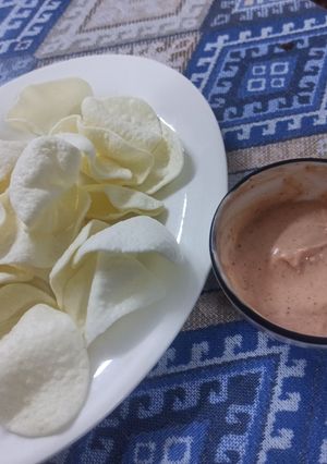 صورة لوصفة تغميسة جبس بالمايونيز