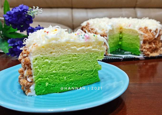 Resep Nougat Ombre Cake, Lezat