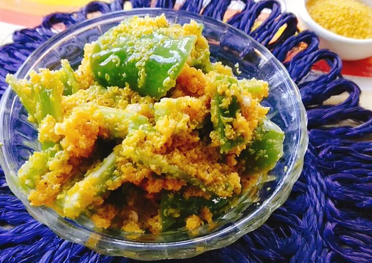 How to Make Favorite Instant Green chilli pickle