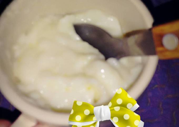 Foto principal de 🍨Postre frío de maicena con leche sabor "Lemon🍋 Pie🍰"🍨