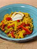 Arroz jollof o benachin