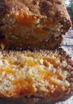 Una foto de Budín de damasco🍊