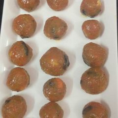 A picture of Carrot laddoo.