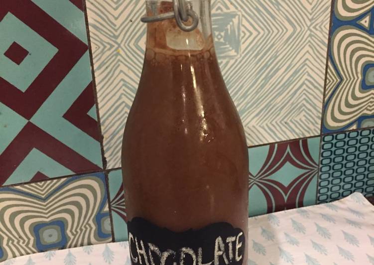 Chocolate caliente sin leche y sin azúcar