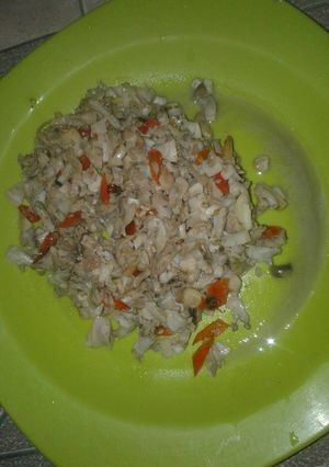 Foto resep Oseng tumis kapah pedas
