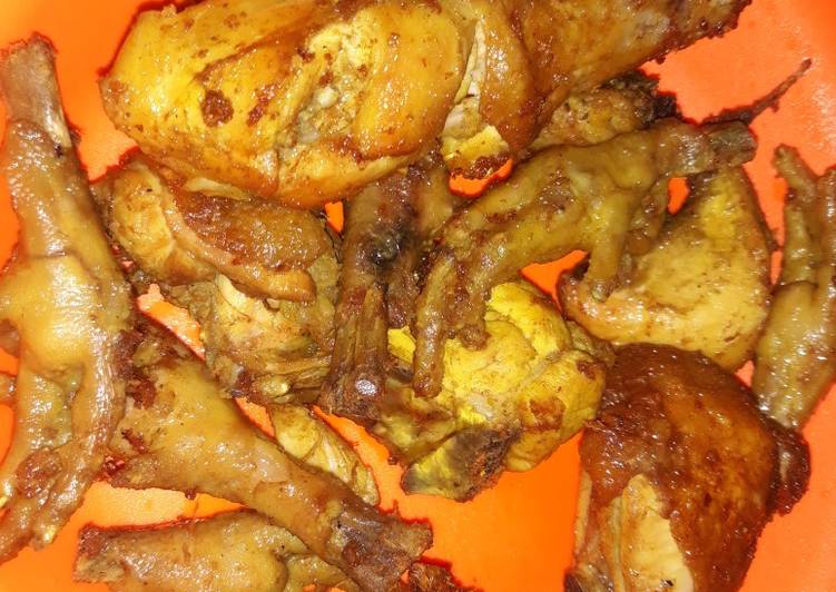 7 Resep: Ayam goreng bumbu kuning Anti Gagal!