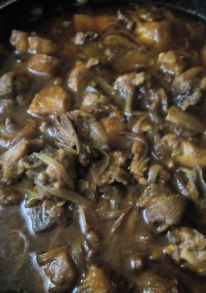 A picture of Chicken Curry (Nepalese Taste).