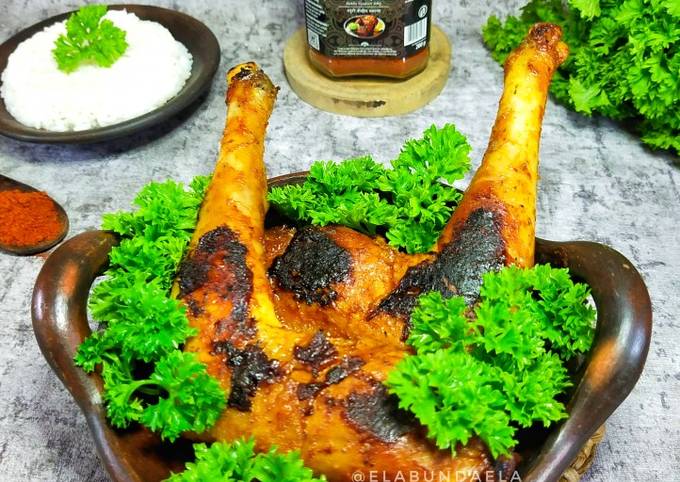Cara membuat Tandoori BBQ Chicken