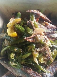 Foto resep Sambel ijo ikan asin rebus