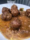 Spanish-Style Meatballs in Sauce